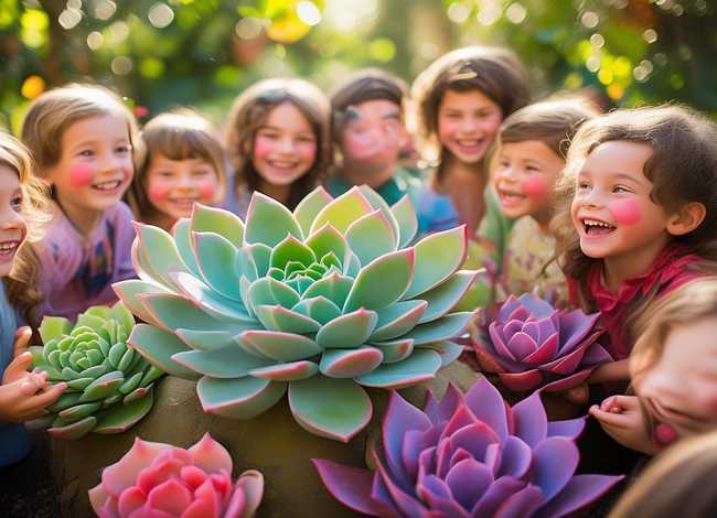 多肉故事儿童（多肉课程故事幼儿园）