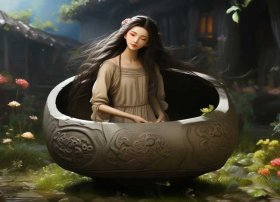 故事《田螺姑娘》；故事《田螺姑娘》主要内容