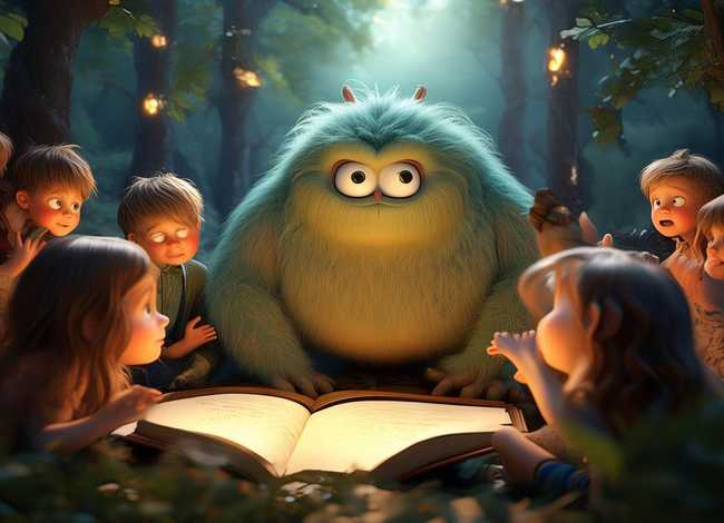 怪兽的故事儿童；怪兽的故事幼儿故事