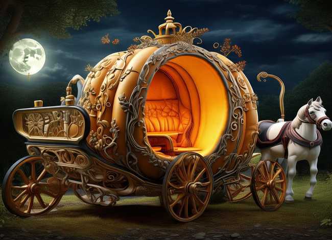 儿童故事南瓜车，南瓜马车故事