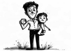 绘本故事《我爸爸》图片 - 绘本故事《我爸爸》图片简笔画