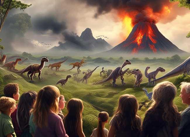 恐龙是怎么灭亡的儿童讲故事（恐龙是怎么灭绝的 故事）