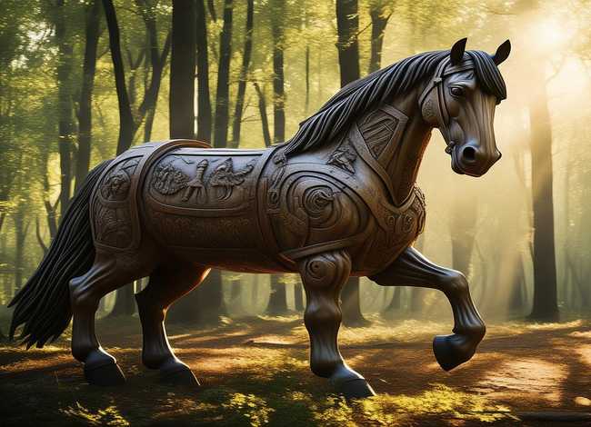 特洛伊木马故事寓意（特洛伊木马故事寓意是什么）