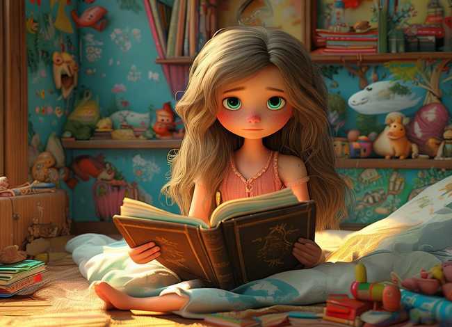 小女孩小故事、小女孩的故事文字版