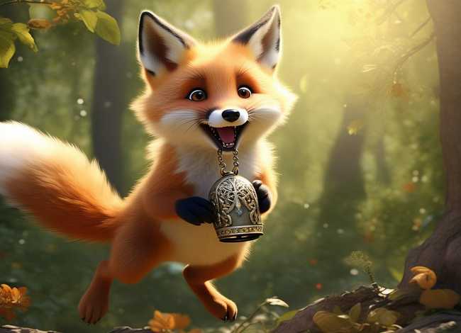 小狐狸抢铃铛儿童故事、小狐狸抢铃铛的故事