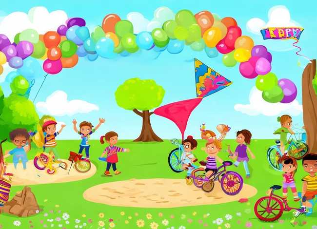 关于六一儿童节的英语绘本；关于六一儿童节的英语绘本图片