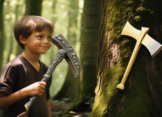 金斧子银斧子的故事 金斧子银斧子的故事续400 金斧子银斧子的故事 金斧子银斧子的故事续400