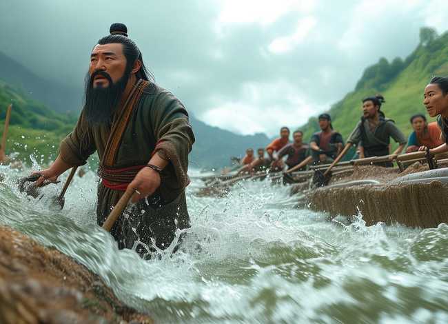 大禹治水的故事儿童剧、大禹治水的故事视频动画片