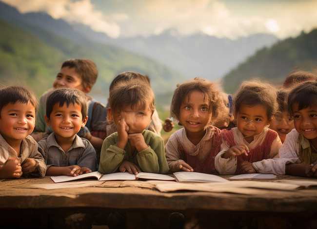 山区儿童读书的感人故事 - 山区孩子感人的故事