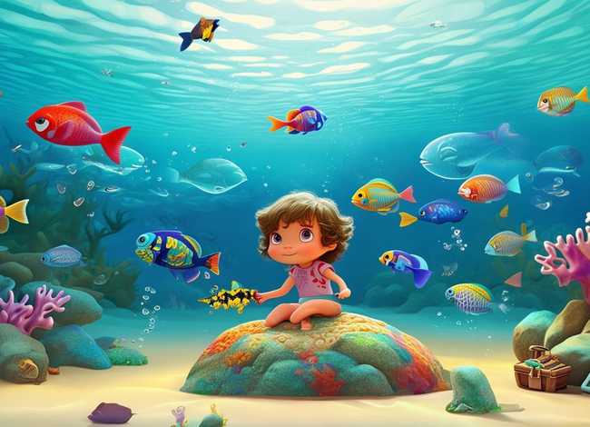 关于鱼的儿童故事童话故事 关于鱼的故事简短幼儿