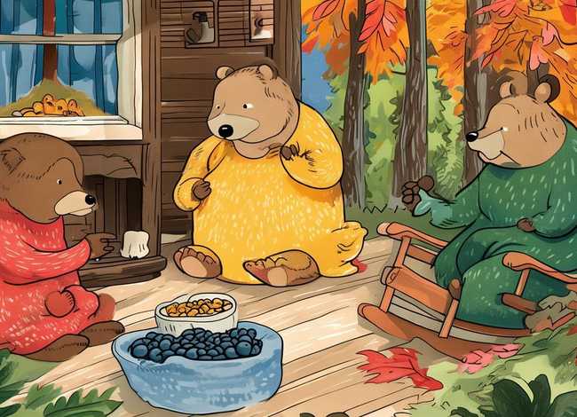 三只熊的故事绘本；三只熊的故事绘本教案