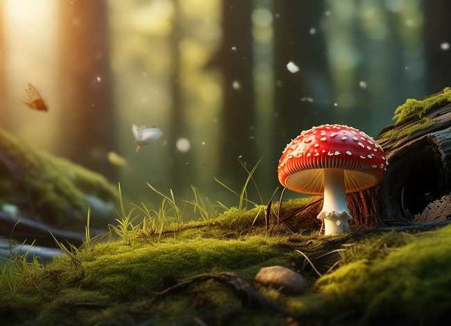 小蘑菇故事情节，小蘑菇故事情节图