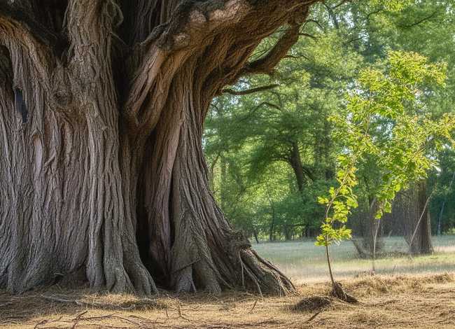 大树和小树的故事（大树和小树的故事300字）