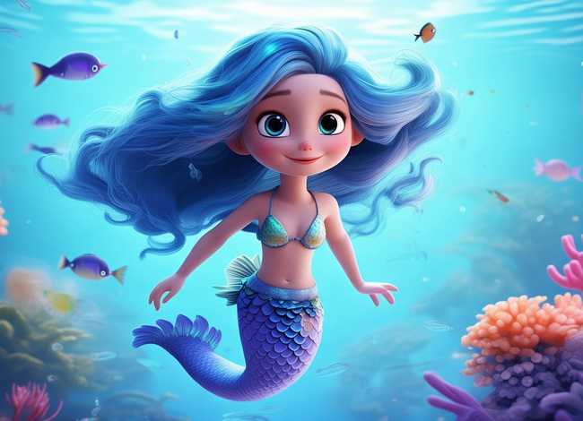 儿童故事美人鱼3-6岁 - 幼儿美人鱼的故事