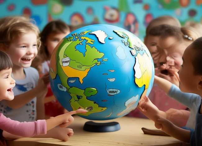 关于地球的幼儿故事加图片；关于地球的故事幼儿园