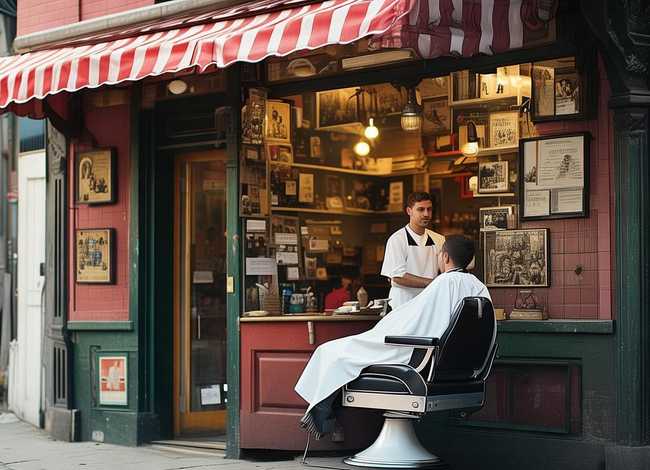 时尚故事理发店、理发店小店故事 时尚故事理发店、理发店小店故事