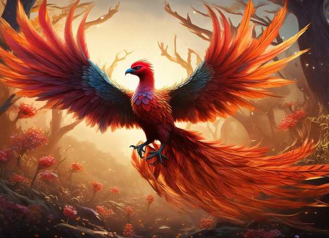 凤凰的来历和传说（凤凰的来历和传说故事）