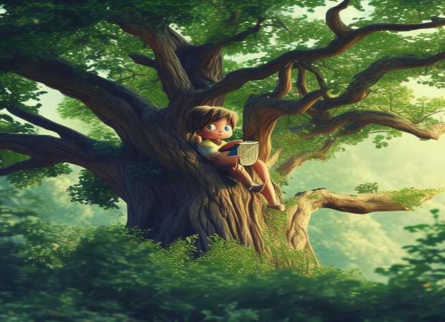 简短的儿童故事图片（年的故事简短儿童版）