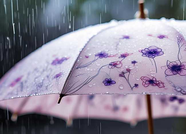 纸雨伞画画,纸雨伞怎么画简单的图案 纸雨伞画画,纸雨伞怎么画简单的图案