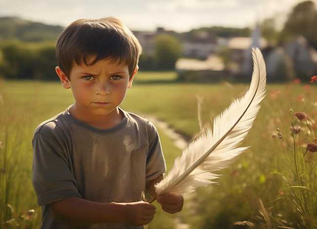 儿童鸡毛信故事（少儿讲鸡毛信的故事怎么讲）