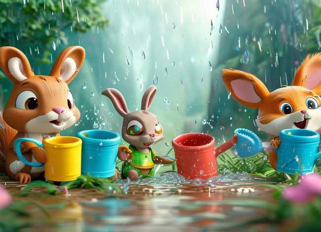 稀里哗啦绘本故事 稀里哗啦噼里啪啦绘本故事