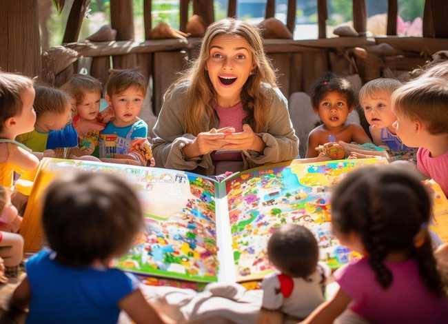 带字幕的儿童故事 - 带文字的幼儿故事