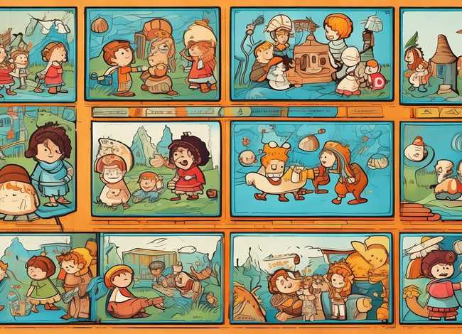 连环画儿童故事简笔画（连环画简笔画幼儿故事）