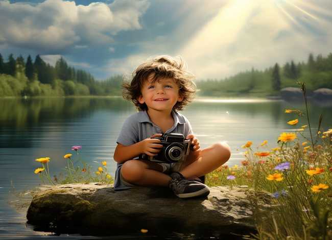 小男孩照片故事（小男孩照片故事视频大全）