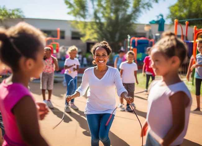 学跳绳故事 学跳绳的故事