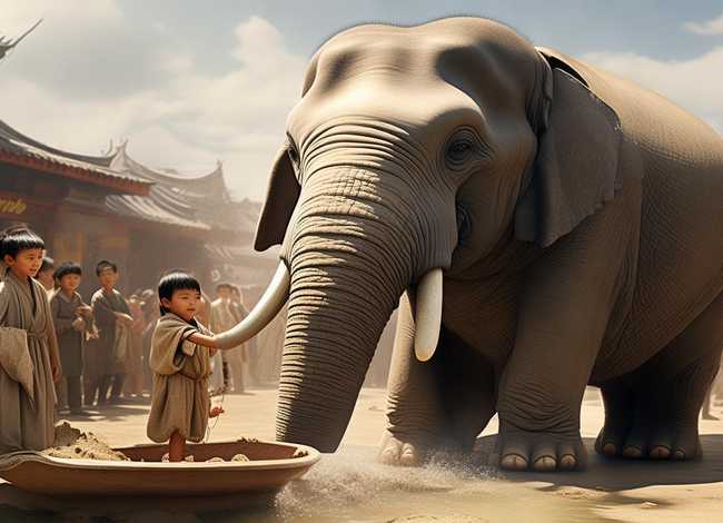 曹冲称象的故事儿童版；曹冲称象的故事完整版