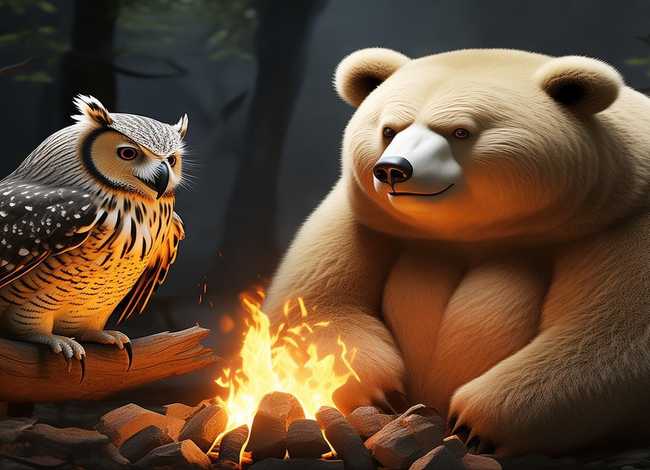 爱听故事的大熊（爱听故事的大熊告诉我们道理）