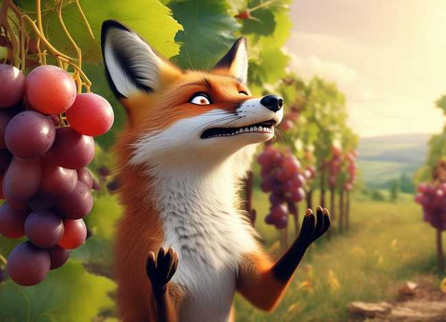 狐狸和葡萄的故事结果 狐狸和葡萄的故事结果怎么写