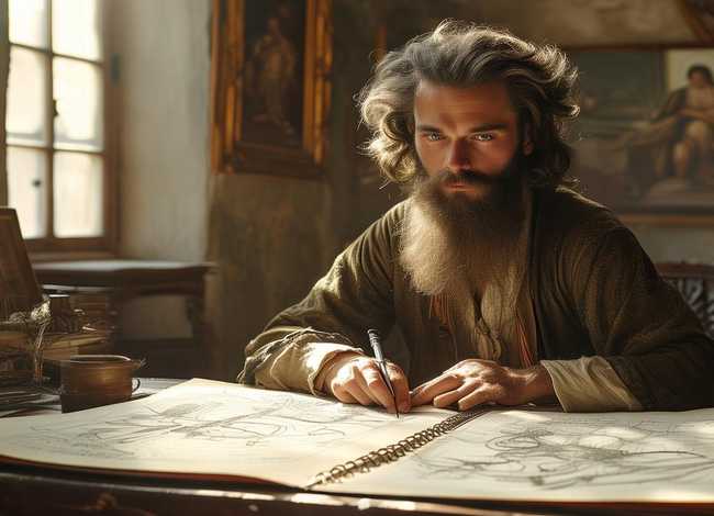 达芬奇的小故事，达芬奇的小故事简短