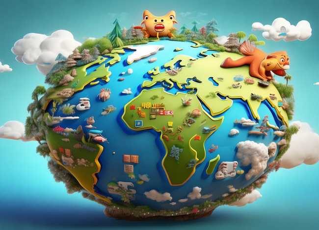 儿童地球故事注音版，地球的故事语音版