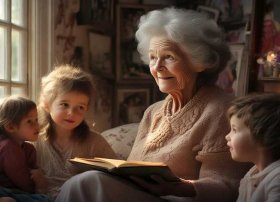 老奶奶的故事100个儿童睡前（老奶奶的睡前故事是干嘛）