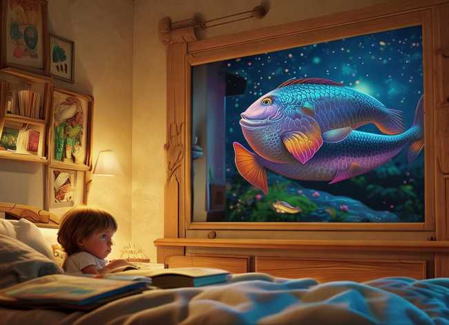 儿童睡觉前故事大全渔夫与比目鱼（睡前故事在线听渔夫和金鱼的故事）