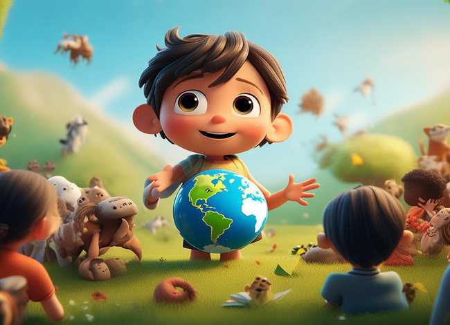 儿童地球的故事 - 幼儿关于地球的故事
