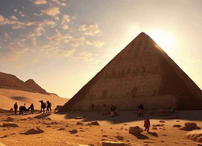 埃及金字塔的故事、埃及金字塔的故事概述