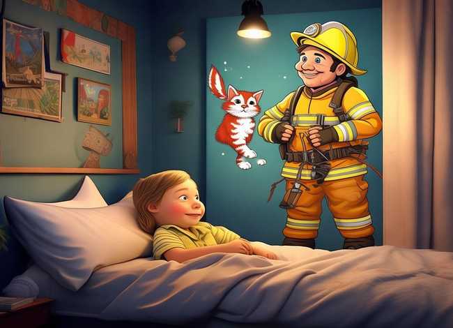 儿童睡前消防小故事、睡前小故事消防员的故事