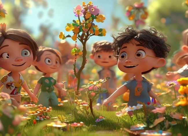 儿童童趣故事、积极向上富有童趣的幼儿故事