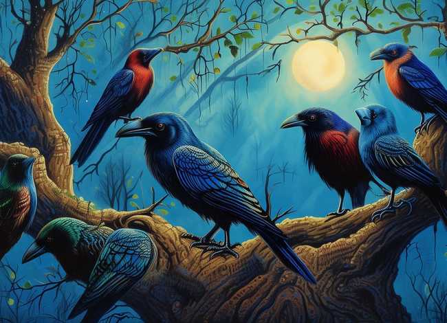 七只乌鸦故事绘本（七只乌鸦故事绘本教案）