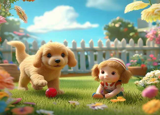 有关小狗的儿童诗 - 有关小狗的儿歌原创