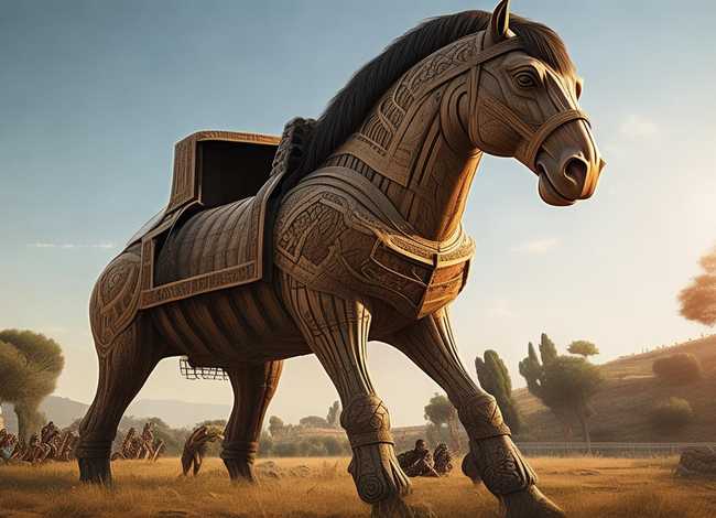 猫小帅故事特洛伊木马，特洛伊的木马故事