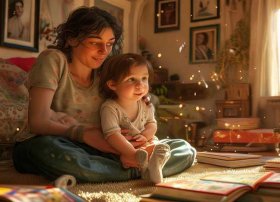 爱妈妈的童话故事 - 关于爱妈妈的绘本故事