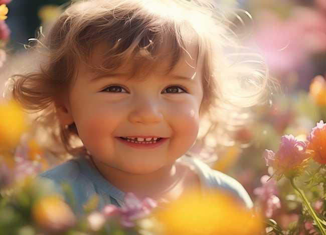 儿童的微笑图片、儿童的微笑图片唯美