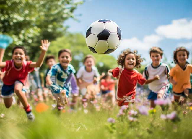 儿童踢球图片 - 儿童踢球图片怎么画