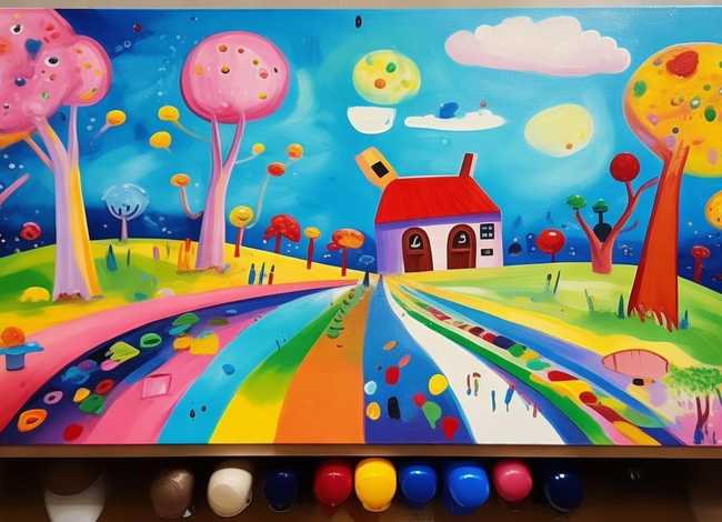 我的朋友儿童绘画作品、我的朋友儿童绘画作品怎么画