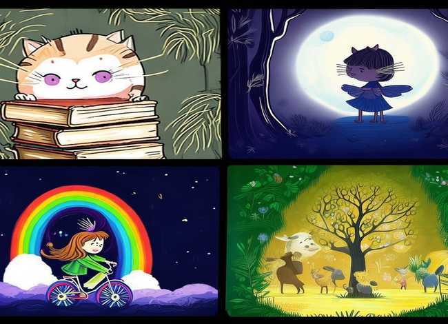 看图讲故事图片四幅图图片，看图讲故事图片四幅图简笔画