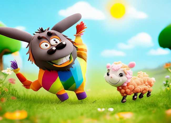 大灰狼与小绵羊的故事（大灰狼与小绵羊的故事搞笑版）