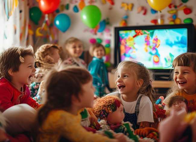 欢快音乐的儿童电视、欢快的儿童剧背景音乐